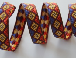 1 inch polyester jacquard ribbon supplier