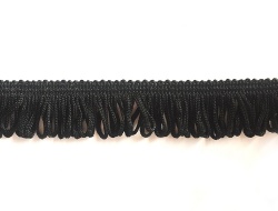 Polyester looped tassel fringe trims