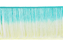 Gradient ombre crochet fringe trims manufacturer