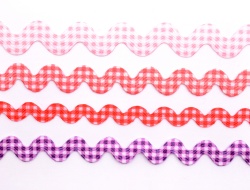 Wholesale dot pattern zig zag trims for dresses crafts