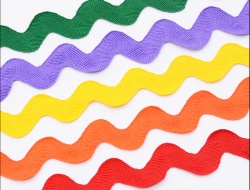 30mm jumbo weave ric rac trims for crafts garment