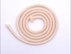 Custom Beige Braid Coarse Cotton Ropes for Bags